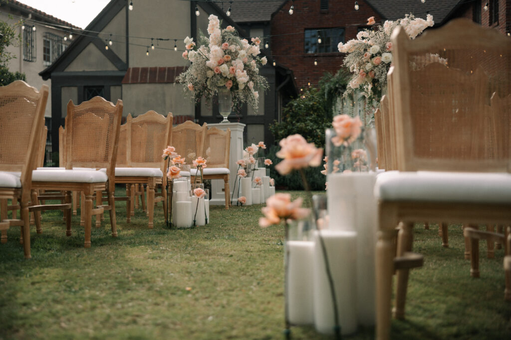 Beverly Hills Weddings | Shant Atarian Photography | Los Angeles Wedding photographer | ceremony set up 