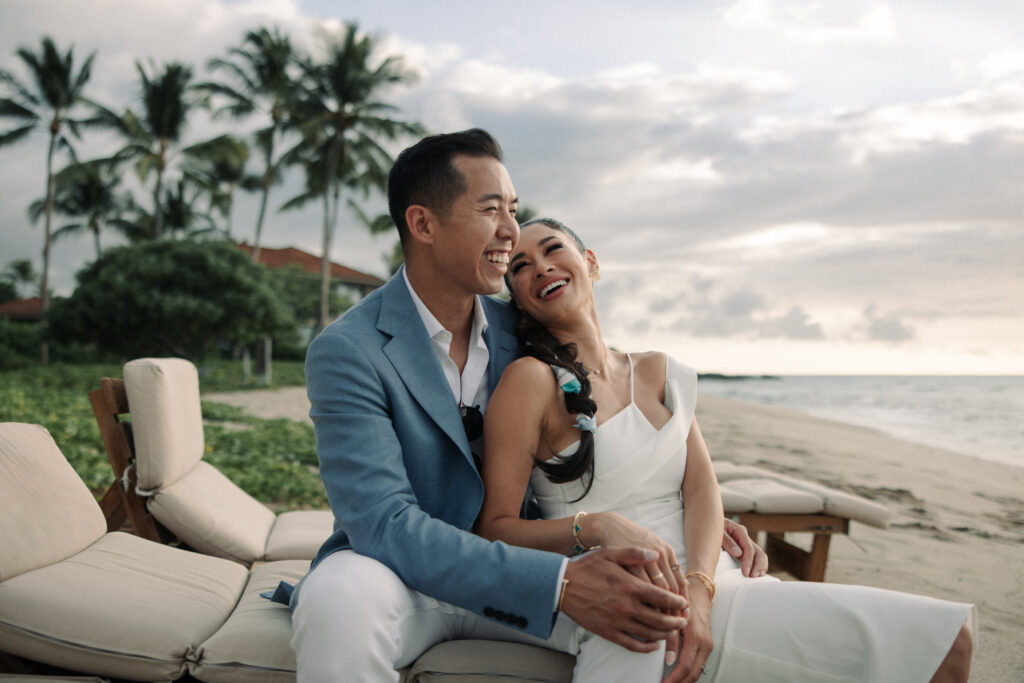 Christina and Henry's Wedding at Four Seasons Resort Hualalai in Hawaii | Shant Atarian Photography | Bride and groom photos