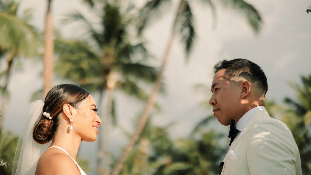 Christina and Henry's Wedding at Four Seasons Resort Hualalai in Hawaii | Shant Atarian Photography | Ceremony