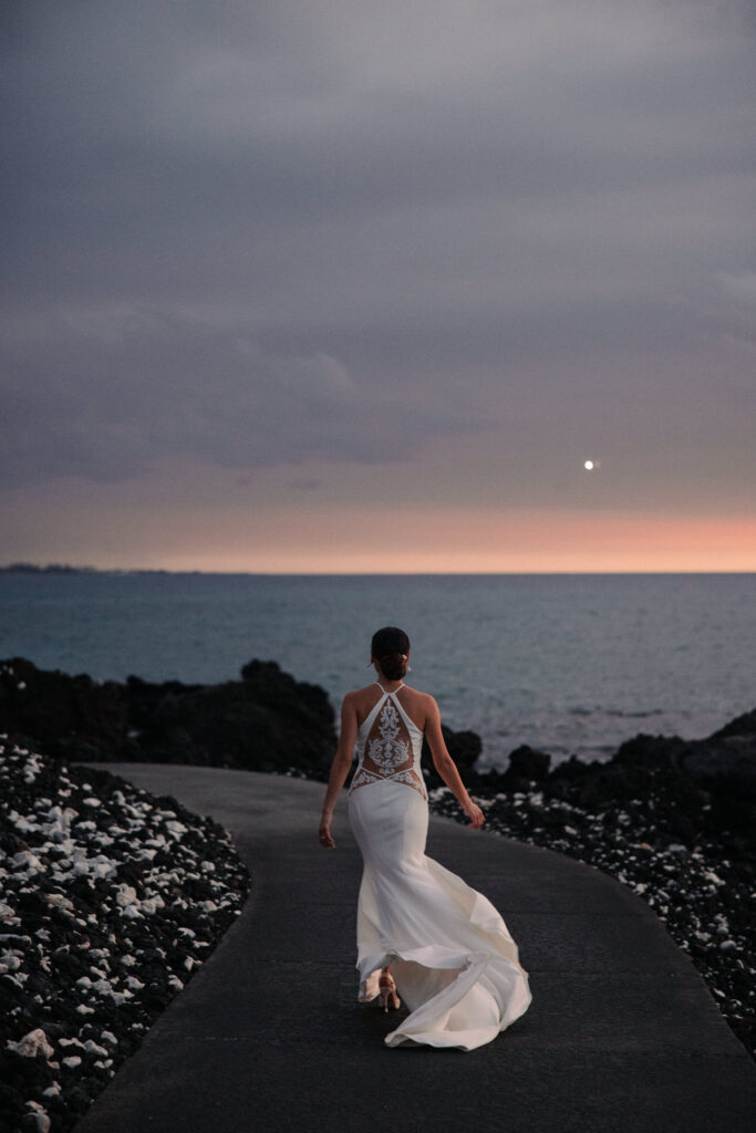 Christina and Henry's Wedding at Four Seasons Resort Hualalai in Hawaii | Shant Atarian Photography | Bride's pictures